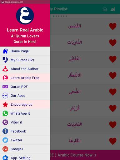 Quran in Hindi (हिन्दी कुरान) screenshot 8