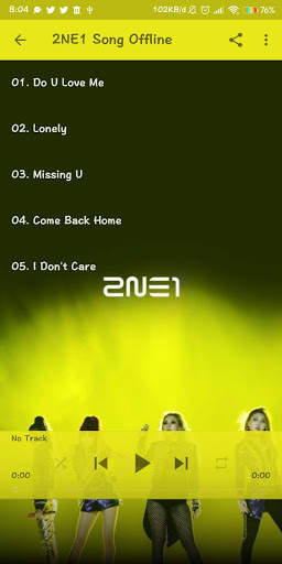 Song Offline 2NE1 screenshot 2