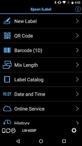 Epson iLabel screenshot 1