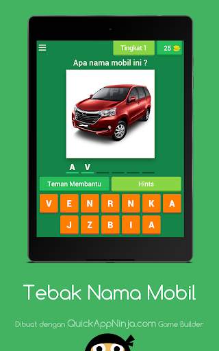 Tebak Nama Mobil screenshot 15