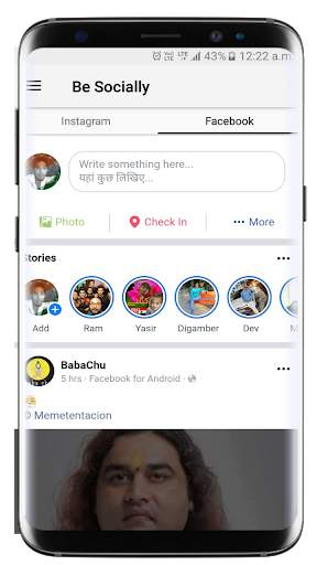 Be Socially - All Social Network screenshot 1