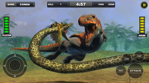 Angry Anaconda vs Dinosaur Simulator 2019 screenshot 2