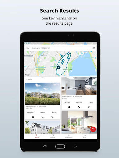 Homegate - apartments to rent and houses to buy скриншот 1