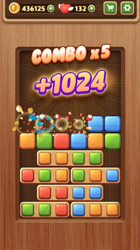 Color Wood Block Puzzle - Free Fun Drop Brain Game 7 تصوير الشاشة
