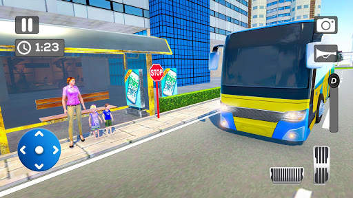 Ultimate City Coach Bus Sim 3D screenshot 13