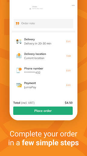 Jumia Food: Food Delivery screenshot 5