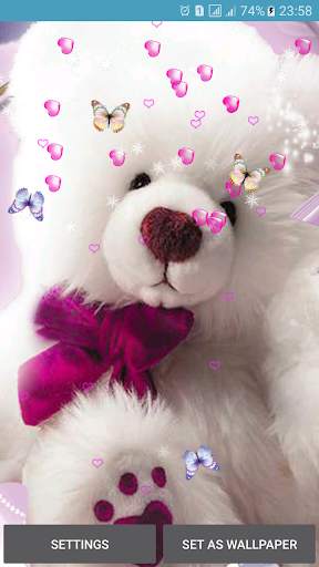 Teddy Bear Live Wallpapers screenshot 4