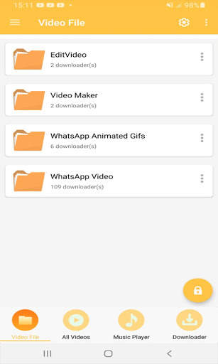 Dtube All video downloader - HD video player app screenshot 2
