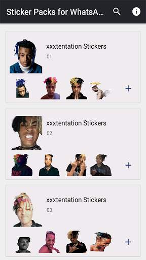 XXXTentacion Stickers For Whatsapp screenshot 2
