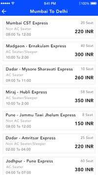 Train Seat Availability - Indian Railway screenshot 4