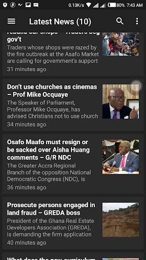 Ghana Breaking News screenshot 5