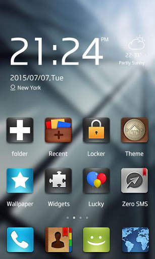 Znokicd Theme - ZERO Launcher screenshot 1