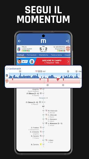 M Scores Risultati in diretta screenshot 7