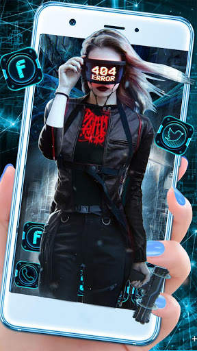 Tema, Wallpaper, ikon Error, Spy, Woman screenshot 3