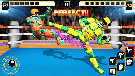 Real Robot Wrestling - Robot Fighting Games screenshot 1