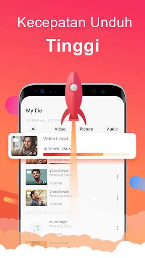 Video Downloader - Pengunduh Video Gratis screenshot 4