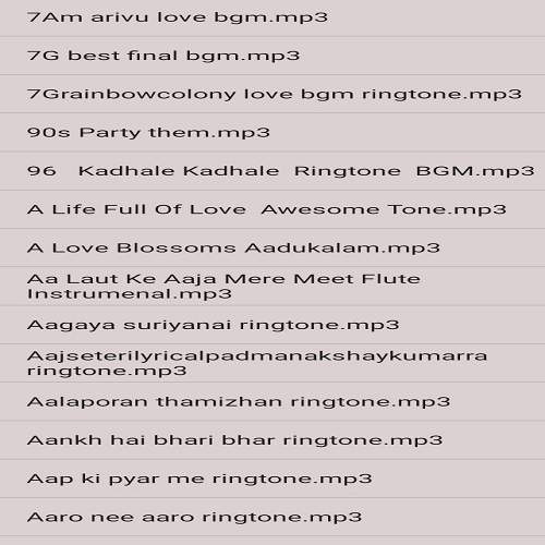 Telugu ringtones screenshot 3