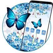 Blue Flower Butterfly Theme 1.1.2