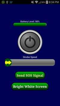 Smart Safe LED Flashlight Free screenshot 2