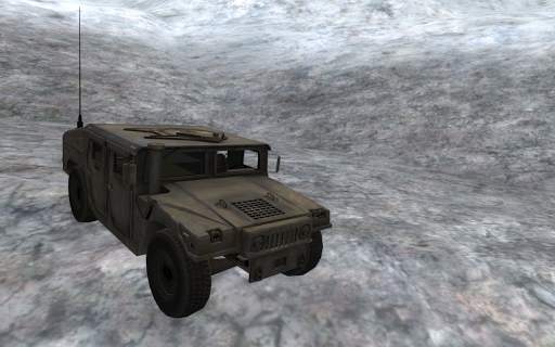 Army 4x4 Snow Driving 3D screenshot 3