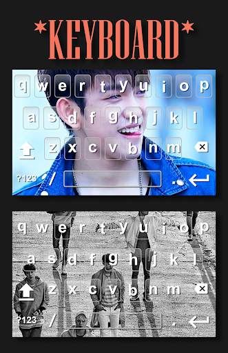 GOT7 Keyboard (Keypad Background) screenshot 4