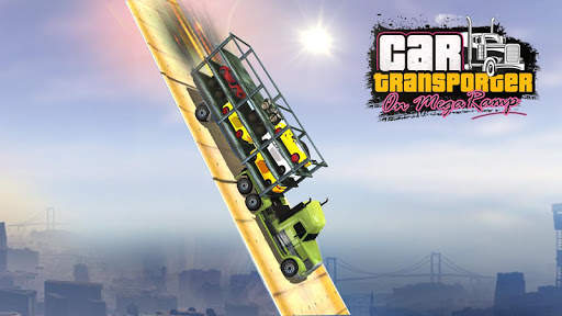 Car transporter on Mega Ramp स्क्रीनशॉट 6