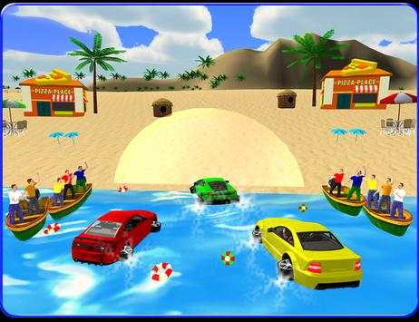 Water Surfing Car Racing 3D screenshot 9