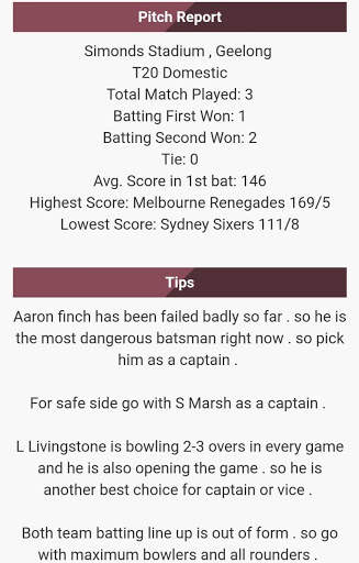 Expert Prediction -  cricket tips and analysis screenshot 7