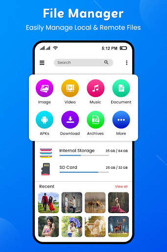 File Manager : SD card Manager for Android screenshot 1