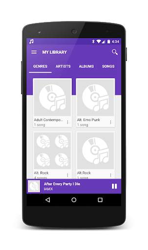 Music Player 1 تصوير الشاشة