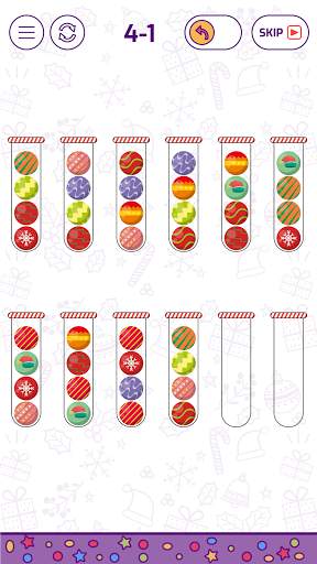 Bubble Sort Color Puzzle Game screenshot 4