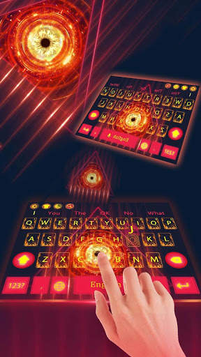 Cosmic Triangle Keyboard screenshot 2