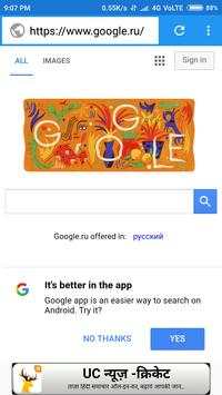 Google 4G Browser screenshot 3