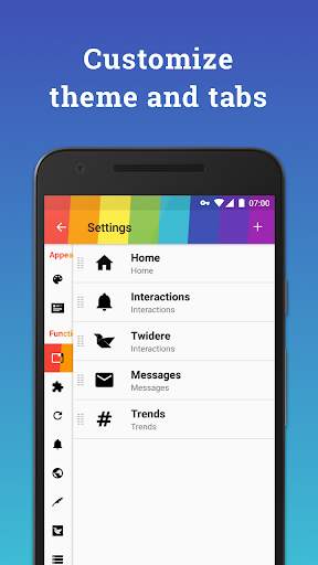 Twidere for Twitter/Mastodon screenshot 1