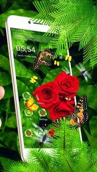 3D Rose Parallax Launcher Theme🌹 screenshot 3