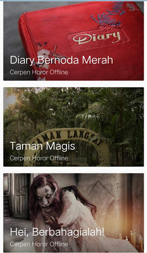 Kumpulan Cerpen Horor Offline screenshot 3