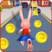 Bunny 3D: Endless Runner icon
