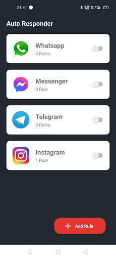 Auto reply for all social media screenshot 1