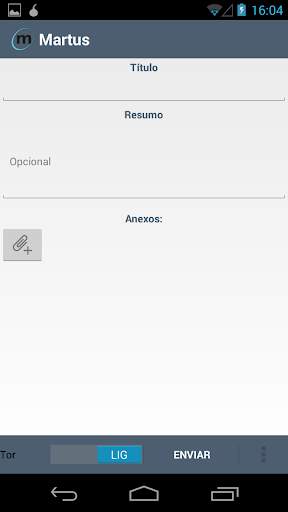 Martus Móvel screenshot 2