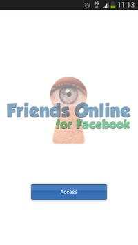 Friends Online for Facebook screenshot 1