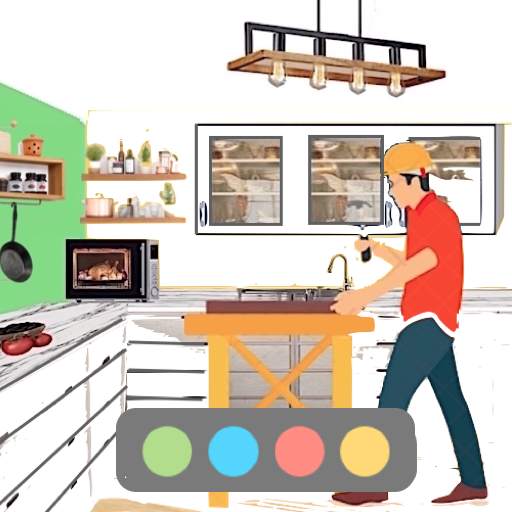 Kitchen Color Selection - 3D Editor 1.6