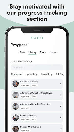 OWNU: Strength & Gym Training screenshot 8