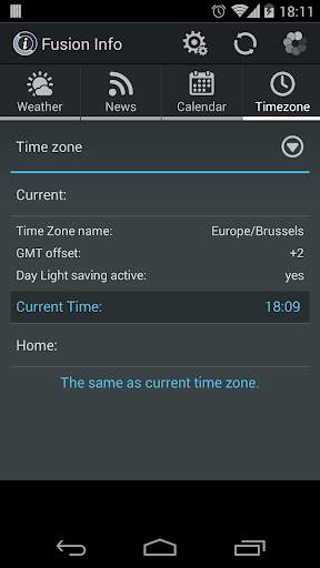 Weather and News Info Widget screenshot 7