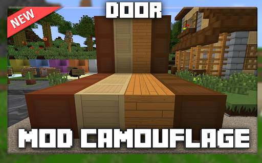 Mod Camouflage For Door Minecraft 2021 screenshot 4