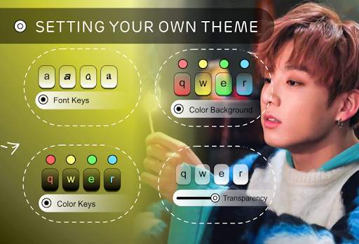 Jungkook BTS keyboard theme screenshot 3