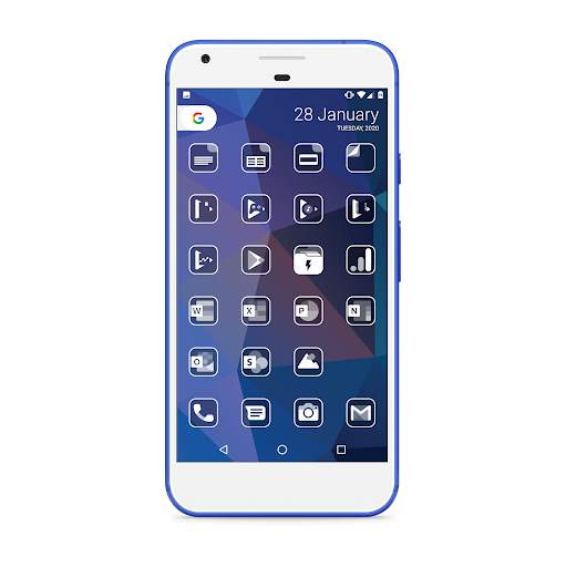 Monoic SQ White Icon Pack screenshot 2