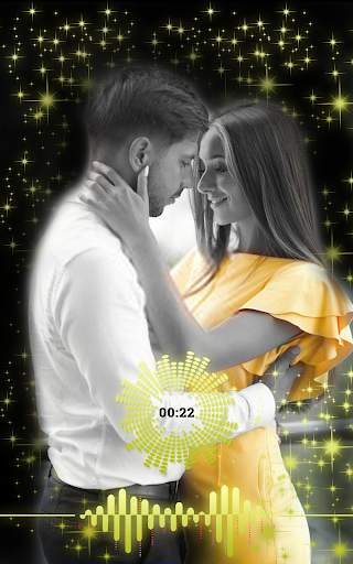 Music Beats Particle Video Status Maker screenshot 2