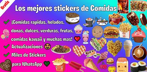 Stickers de Comidas y Bebidas screenshot 2