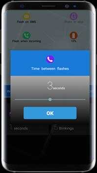 Flashlight, flash alert on your phone screenshot 2