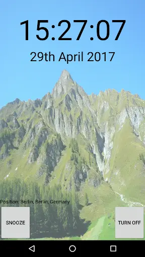 Speaking alarm clock screenshot 3